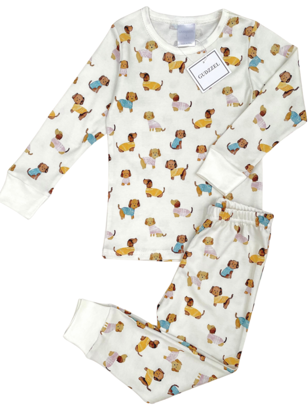 Pijama algodón pima Perritos