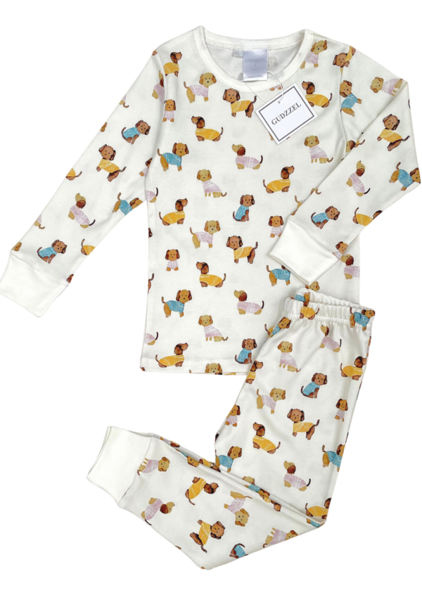 Pijama algodón pima Perritos
