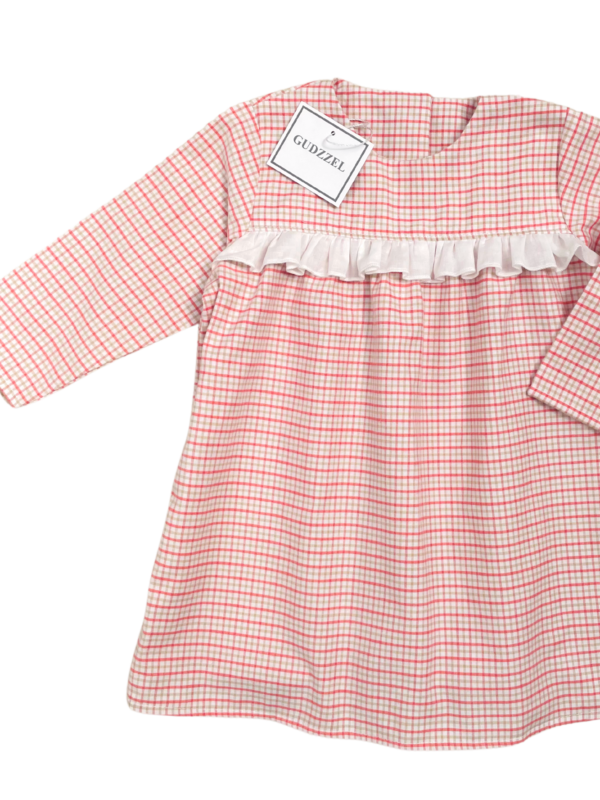 vestido cuadros invierno