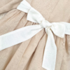 Vestido clasico manga larga Beige