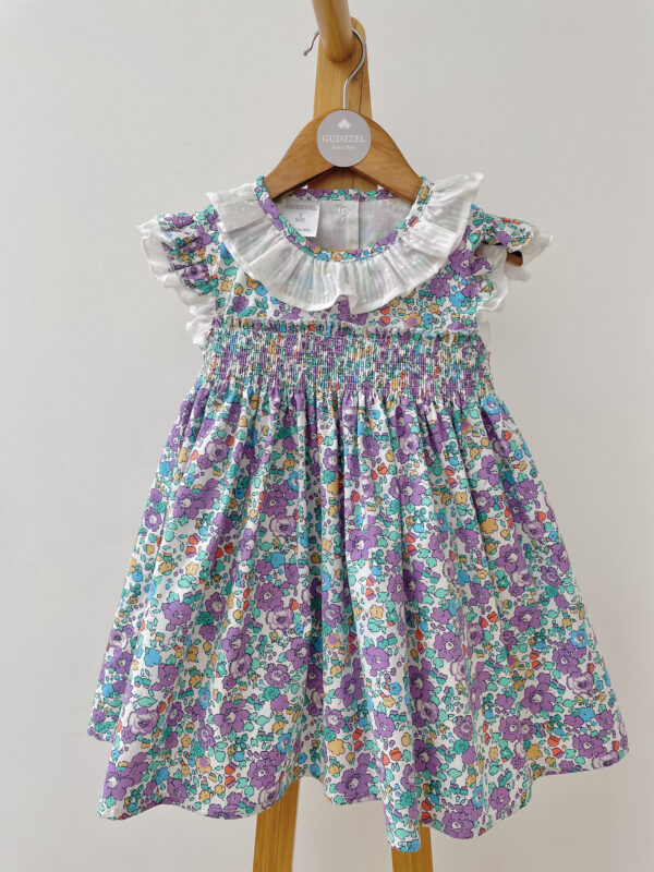 Vestido clásico Malva