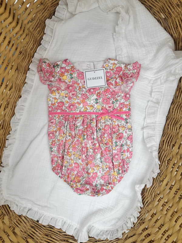 romper Flores rosa