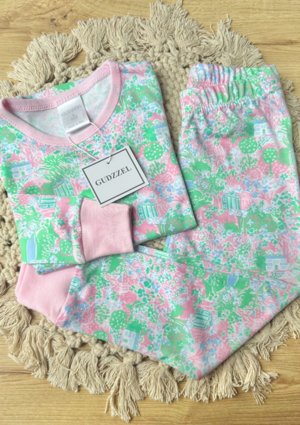 Pijama algodón pima Garden