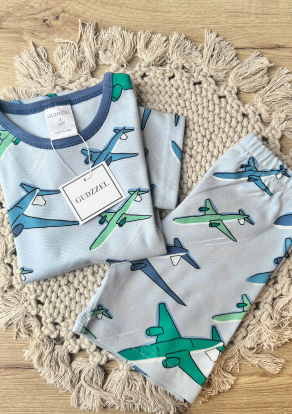 Pijama verano algodón Aviones