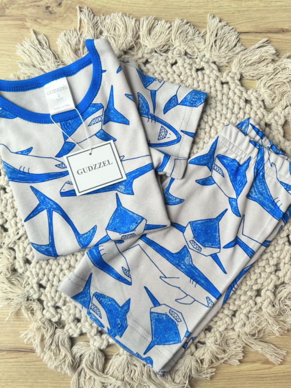 Pijama verano algodón Tiburones