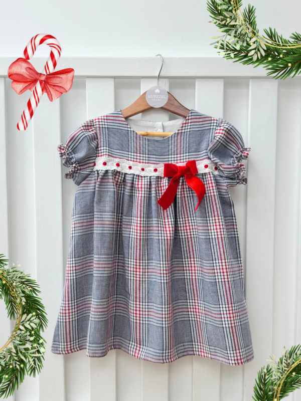 Vestido manga corta Gales