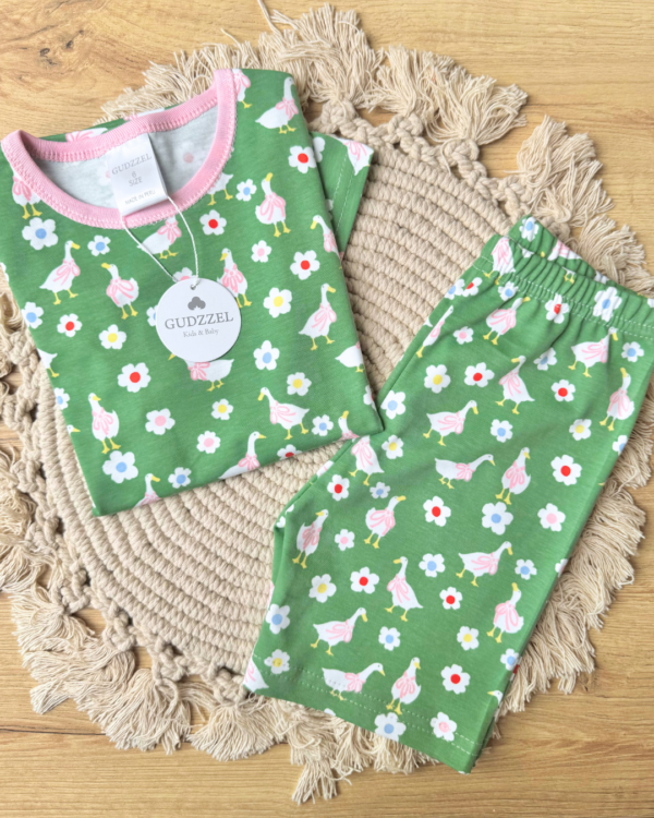 Pijama verano algodón pima Patitos