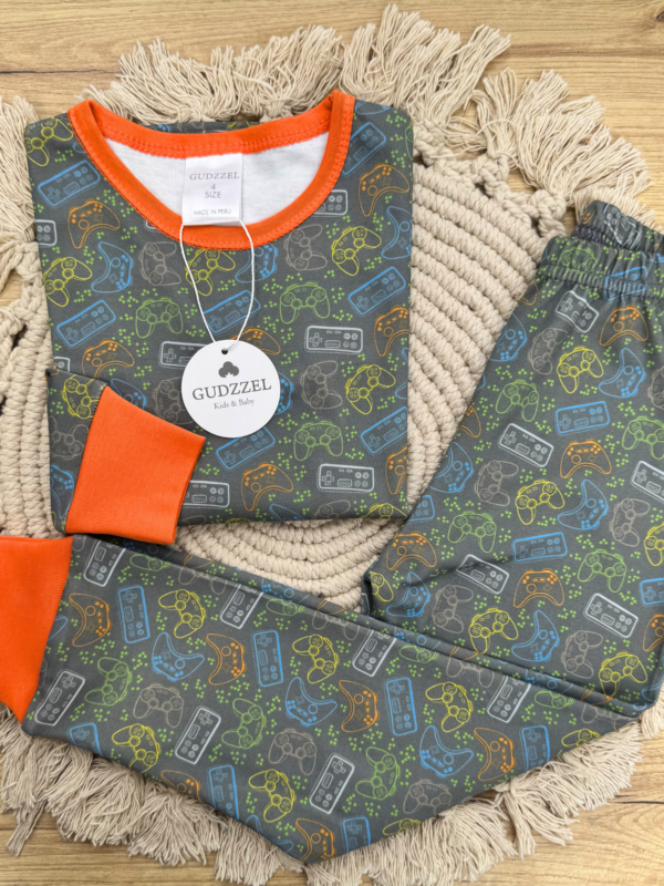 Pijama algodón pima Gamer