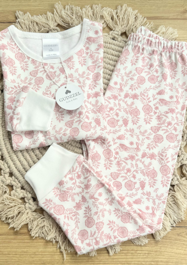 Pijama algodón pima Soft Pink