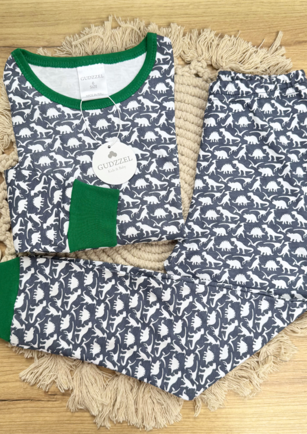 Pijama algodón pima Dinosaurios