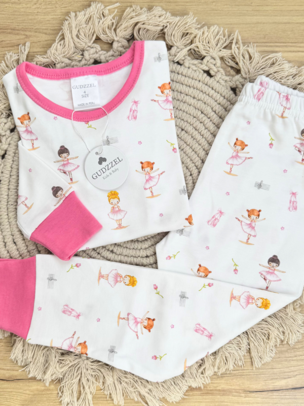 Pijama algodón pima Bailarinas