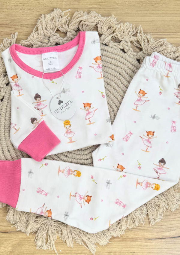 Pijama algodón pima Bailarinas