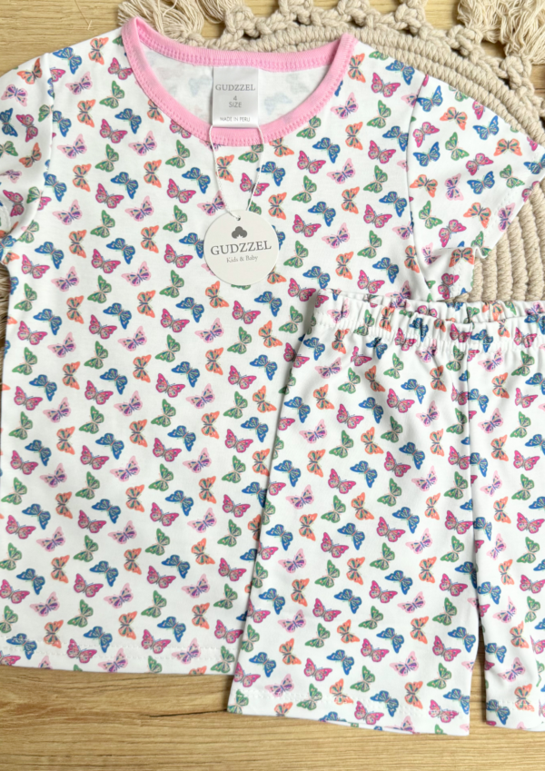 Pijama verano algodón pima Mariposas