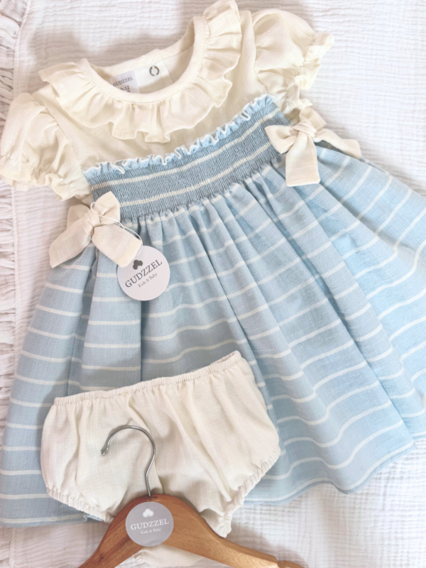 Vestido & Bombacha Baby Cielo
