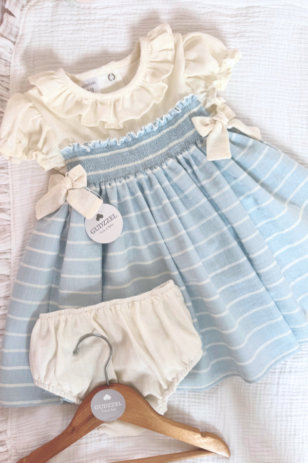 Vestido & Bombacha Baby Cielo