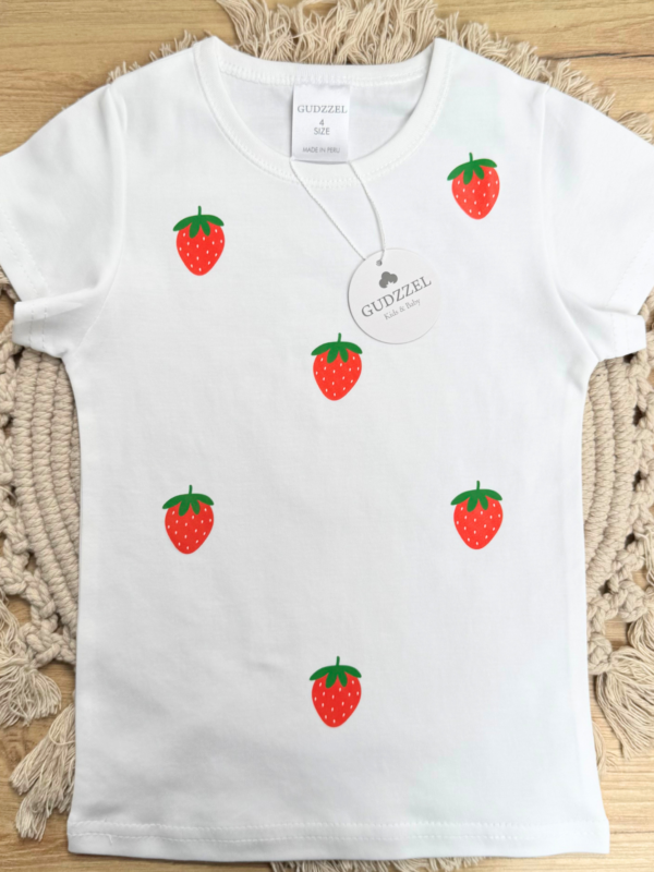 Polo manga corta Fresas